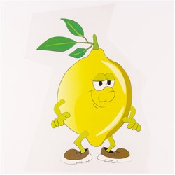 Термонаклейка «Лимон», 24.5×17.5 см, набор 10 шт.