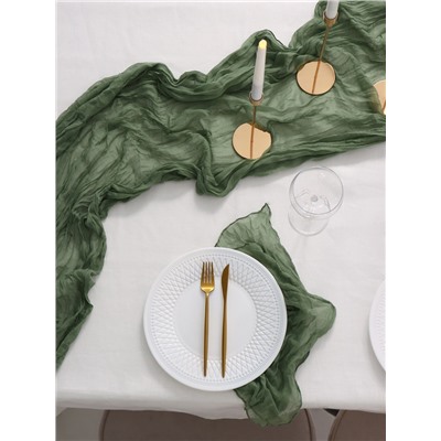 Набор салфеток сервировочных «Этель» Ethereality, 6 шт., 50×50 см, зелёный