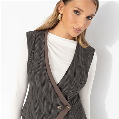 Жилет приталенный, Максимальный офискор