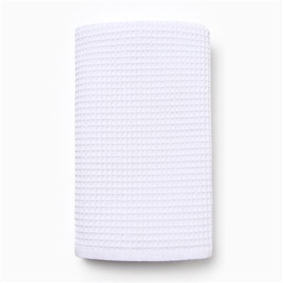 Полотенце вафельное LoveLife Waffle white, 100×150 см, хлопок 100%