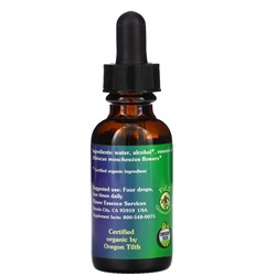 Flower Essence Services, Гибискус, Цветочая Эссенция 1 жидких унции (30 мл)