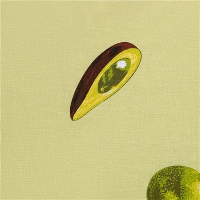 Постельное бельё евро «Этель. Авокадо», бязь