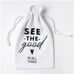 Набор подарочный «Этель» Hello spring: полотенце, лопатка, текстильный мешочек