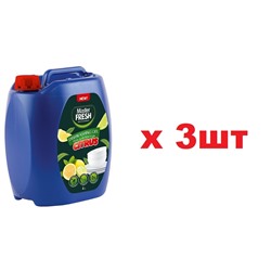 Master FRESH Гель для мытья посуды 4л Цитрус 3шт
