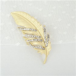 Брошь Перо / 2042 /уп 36/