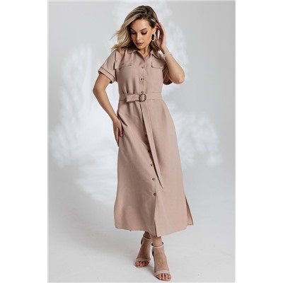 Платье  6153/02/Пудровый