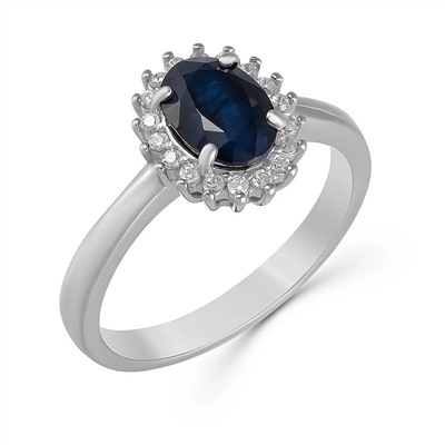 Кольцо, сапфир корунд, SL-RIC102