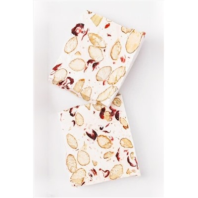 Нуга Туррон батончик с миндалём и клюквой 50г ЭКОПРОДУКТЫ, 1184447