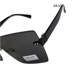 Очки солнцезащитные ARAS, черные дужки, 54145-8891 с4, арт. 354.115