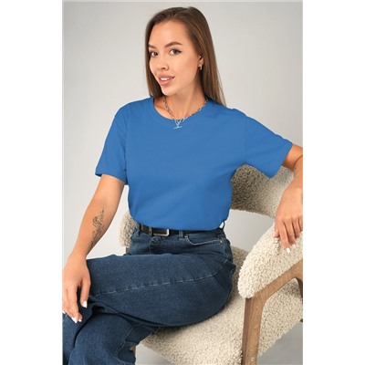 Женская базовая хлопковая футболка Happyfox