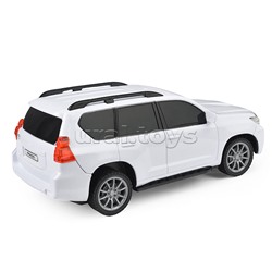Машина Toyota Prado 19 см, (свет, р/у) белый