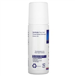 Heritage Store, Касторовое масло с шариковым аппликатором, 3 ж. унции, (90 мл)