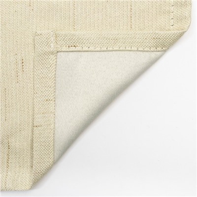 Штора портьерная «Этель. Классика», светло-бежевая, на шторной ленте, 270×300 см