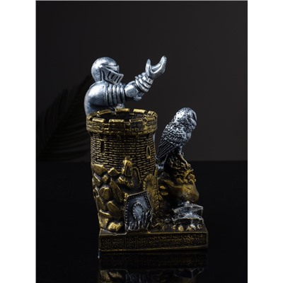 Органайзер для канцелярии «Рыцарь с совой», 15.5×14.5×9 см