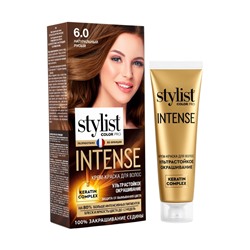 Крем-краска для волос серии STYLIST COLOR PRO INTENSE тон 6.0 Натуральный русый 118 мл