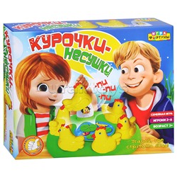 Настольная семейная игра "Курочки-несушки"