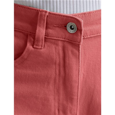 Джинсы из денима с эластаном