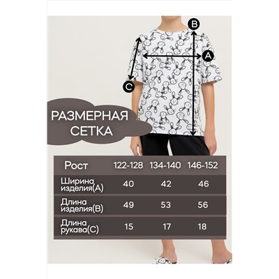 Детская футболка ДПФ/зайцы НАТАЛИ, 1099761
