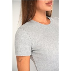 Женская футболка в рубчик Happyfox