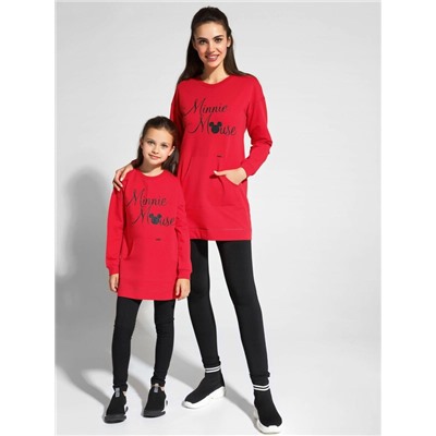 Туники CONTE DISNEY LTH 954 Хлопковая туника с мерцающей надписью ©Disney