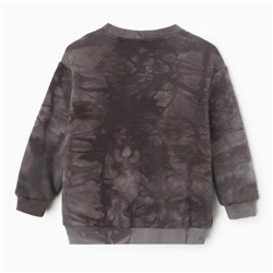 Свитшот для мальчика «Тай-дай», рост 98 см, серый