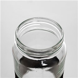 УЦЕНКА Бутылка для воды спортивная «Мастер К», 500 мл, 22×7.3 см, стеклянная