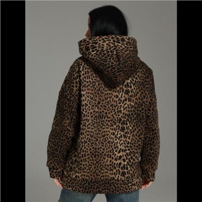 Худи женское Альфа (Леопард)