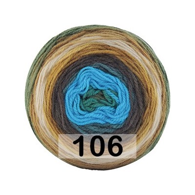 Пряжа Kamgarn Cake Wool Papatya