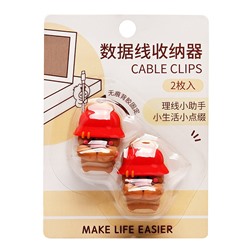 Держатель для кабеля - Утки (brown/red) (236585)