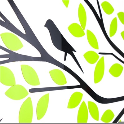 Набор наклеек интерьерных с фоторамками TAKE IT EASY «Веточки», декор на стену, панно, 115×200 см, 186 элементов