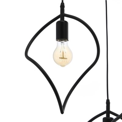 Светильник BayerLux 40384/3 E27 40 Вт черный 31×31×35-135 см