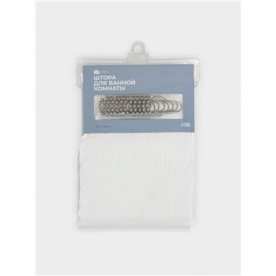 Штора для ванной SAVANNA «Сохо», 180×180 см, полиэстер