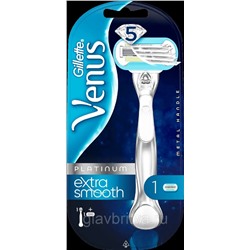 Станок для бритья   Venus Platinum (+1 кассета) (Ручка металл)