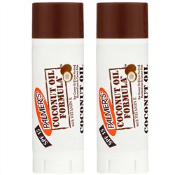 Palmer's, бальзам для губ с кокосовым маслом, SPF 15, 2 шт., 0,30 унции (0,8 г)