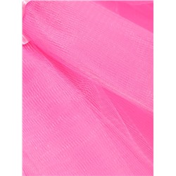 Юбка детская Крошка Я 17см, фатин, атлас, полиэстер 100%, цв. ярко-розовый, ОТ 20см