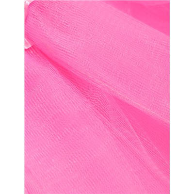 Юбка детская Крошка Я 17см, фатин, атлас, полиэстер 100%, цв. ярко-розовый, ОТ 20см