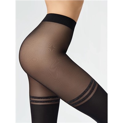 Minimi Колготки NUANCE LUREX  70 #1 (имитация чулок с люрексом)