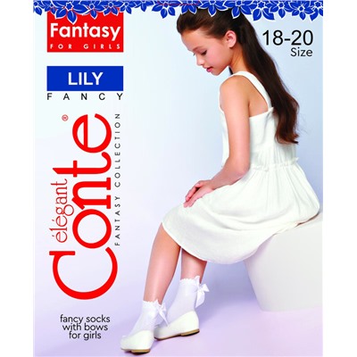 Носки детские CONTE Носки с бантом LILY