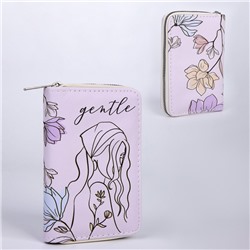 Кошелёк на молнии из искусственной кожи Gentle