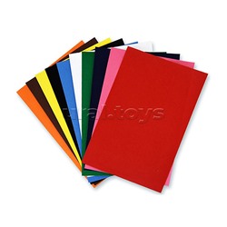 Бумага цветная 10л. 10цв. бархатная А4 папка"Милый щенок"