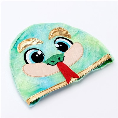 Карнавальный костюм детский «Новогодняя змея»: жилетка, нагрудник, шапка, нарукавники, рост 116-128 см