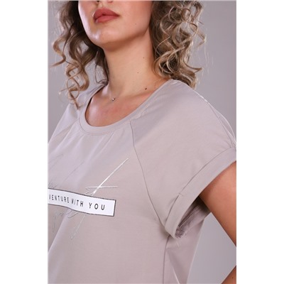 Костюм женский с шортами и футболкой 304