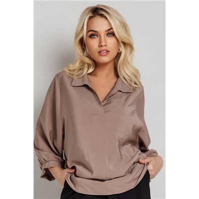 Блузка женская  4374/10/Светло-коричневый