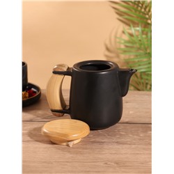 Набор для чаепития «Загадка», чайник, 2 стакана, керамика