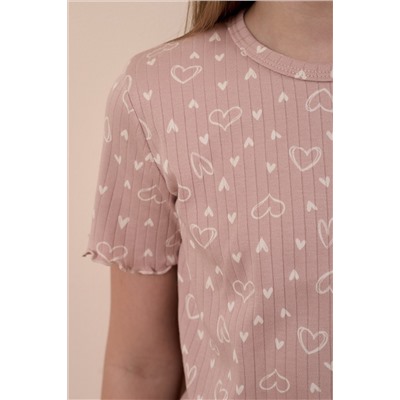 Пижама футболка и шорты М226007рм