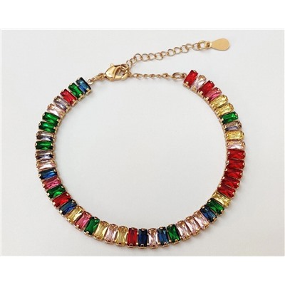 Браслет с цирконами