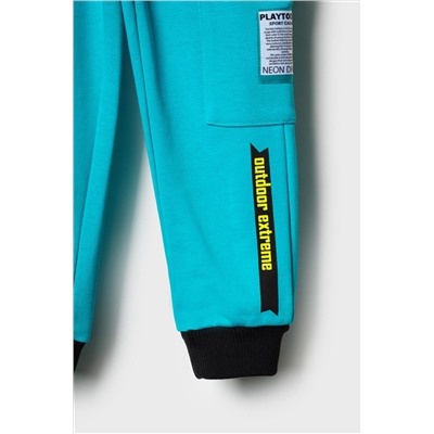 Брюки трикотажные для мальчиков PLAYTODAY, 1242462