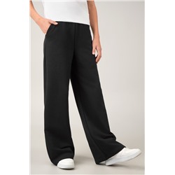 Брюки палаццо из футера для девочки Happyfox