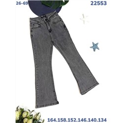 Джинсы 22553 серый