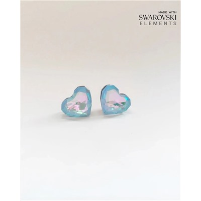 Серьги с кристаллами Swarovski